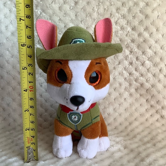 TY Paw Patrol Tracker Dog Stuffed Animal Plush Toy - Picture 2 of 7
